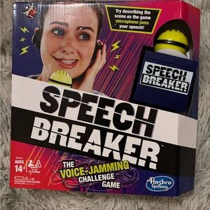 Speech Breaker Game - Black and Yellow